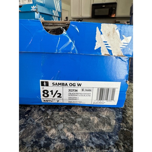 Adidas Samba OG W Leopard Print Pony Hair Sneakers JI2734 Brown Mens 7.5 W 8.5 - Picture 7 of 10